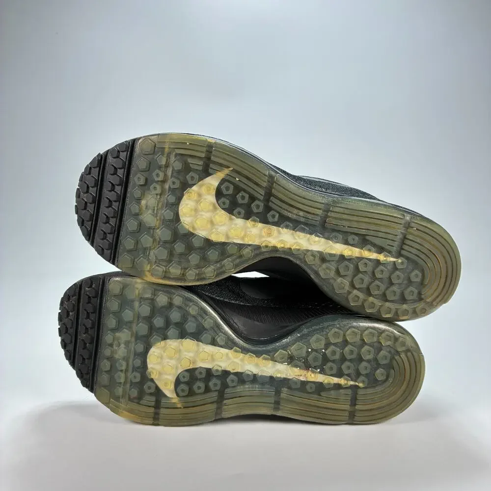 Nike Zoom All Out Black Dark Grey Low Top Running Shoes 878671-001 Womens Size 7